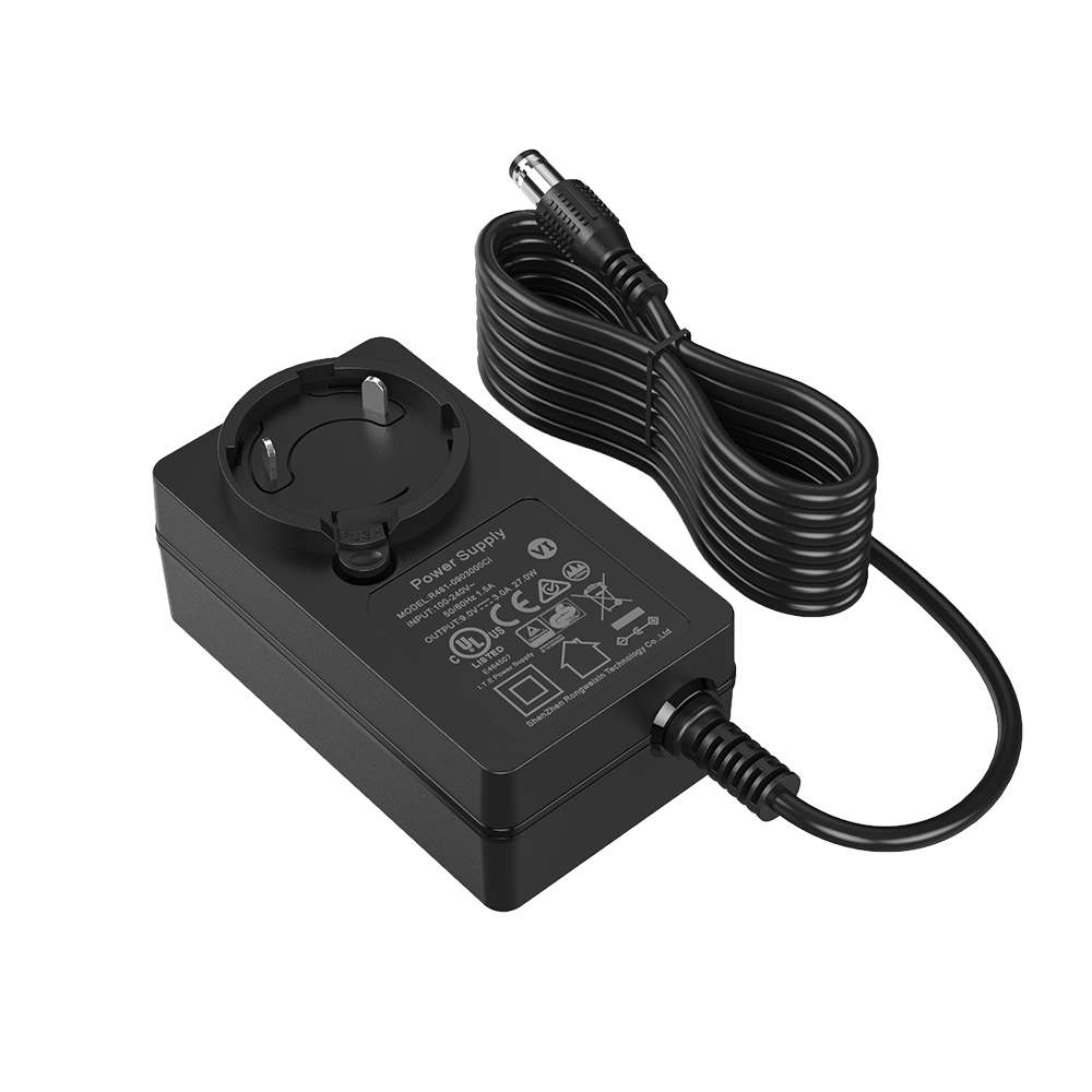 9v 5a 48W  Interchangeable Plug Power Adapter